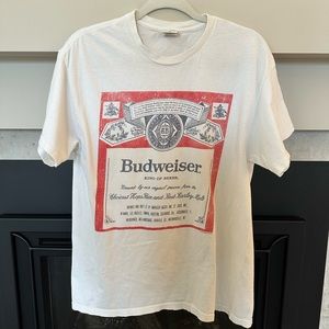 Budweiser T Shirt M (LIKE NEW!)